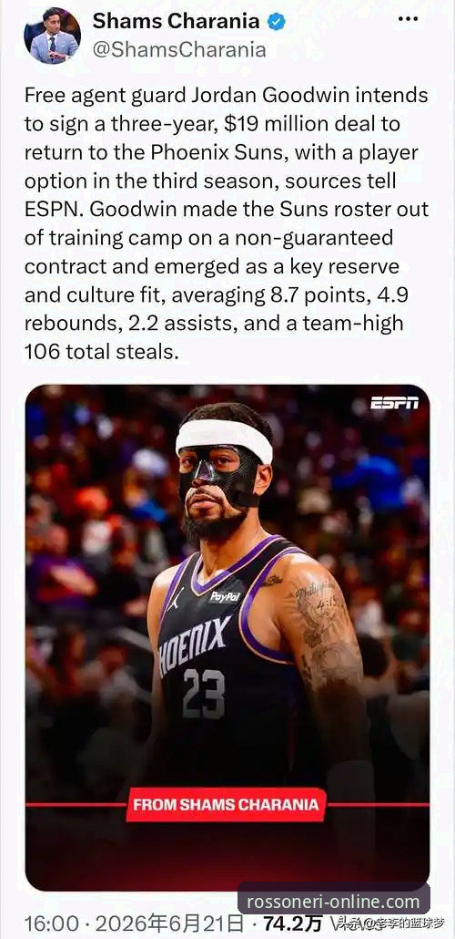 NBA续约新闻解读指南：从麦科勒姆1年2100万合同看球员市场策略